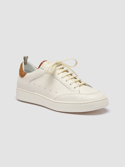 THE DIME/001 MUFLONE/LILLE/L.CACHEMIRE BIANCO/TAN/VICUNA_F.DO OFF WHITE