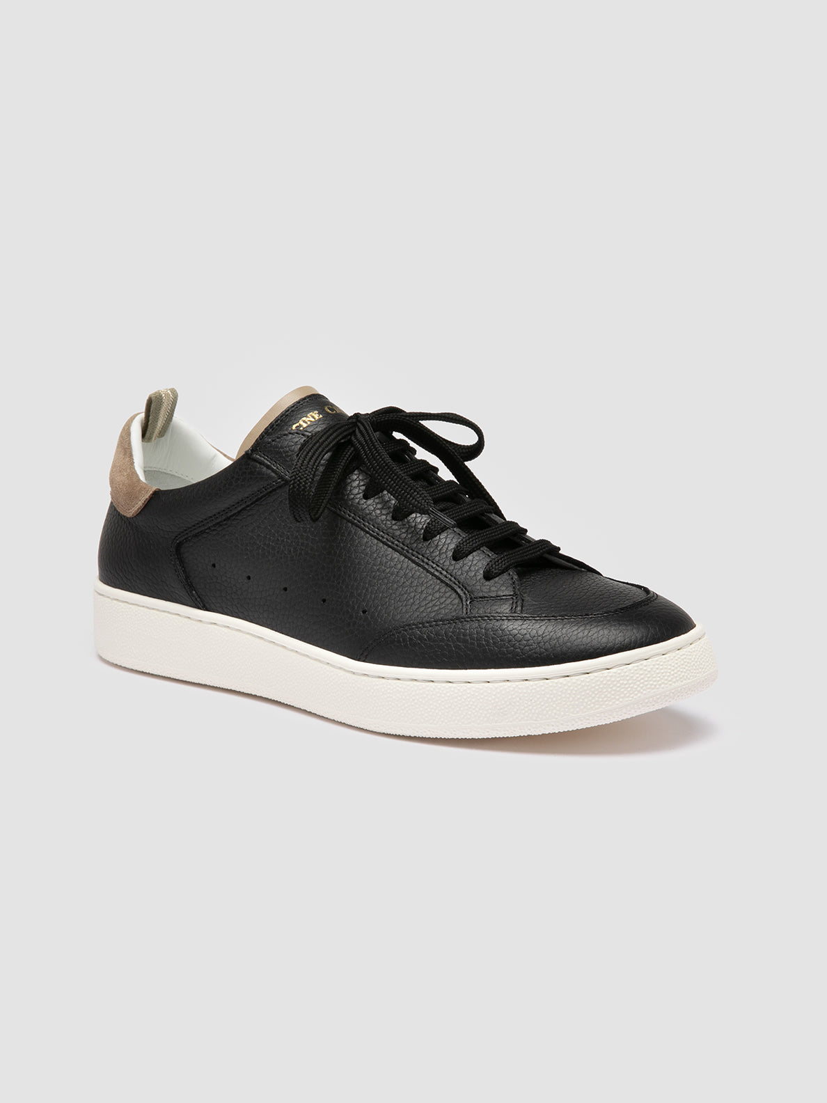 THE DIME/001 MUFLONE/LILLE/L.CACHEMIRE NERO/FRAPPE/ANTILOPE_F.DO OFF WHITE