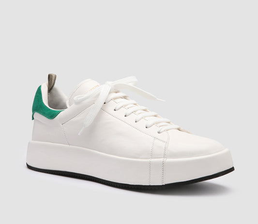 ACEPLUS/001 GUANTERIA/SOFTY BIANCO/SMERALDO
