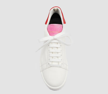 ACEPLUS/103 GUANTERIA/LUCER BIANCO/FUXIA/ROSSO