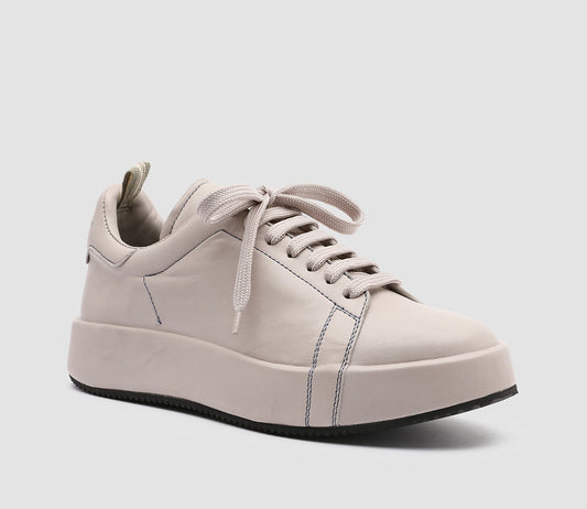 ACEPLUS/103 GUANTERIA QUIET GREY STITCHING BLUE