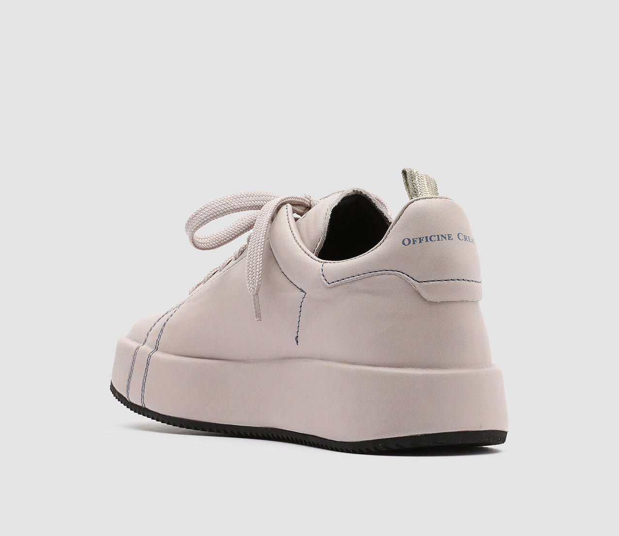 ACEPLUS/103 GUANTERIA QUIET GREY STITCHING BLUE