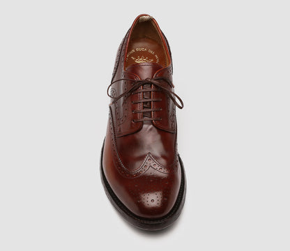 ANATOMIA/77 PATINA BUFALO V.CUOIO 7 BORDO' SCURO