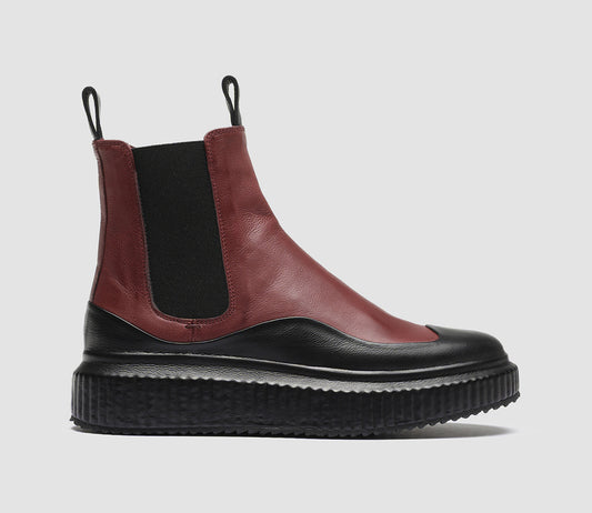 ARRAN/002 FRIDA NERO/BORDO'