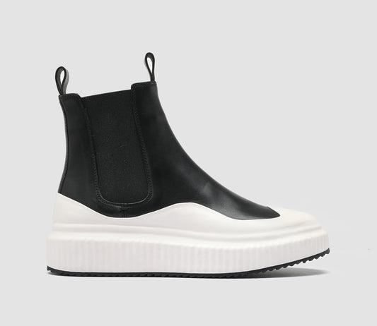 ARRAN/002 BUTTERO NAPPA CAMELIA/NERO