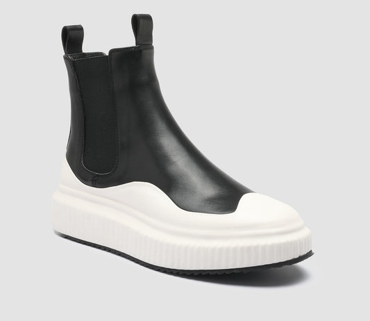 ARRAN/002 BUTTERO NAPPA CAMELIA/NERO