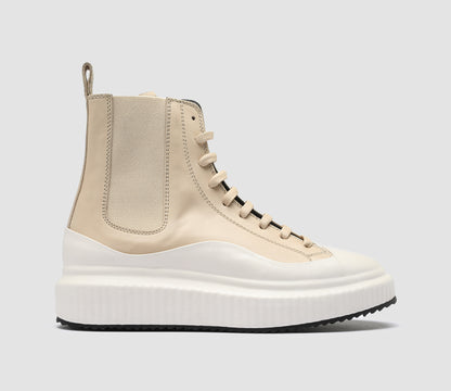 ARRAN/009 BUTTERO NAPPA CAMELIA/OAT MILK