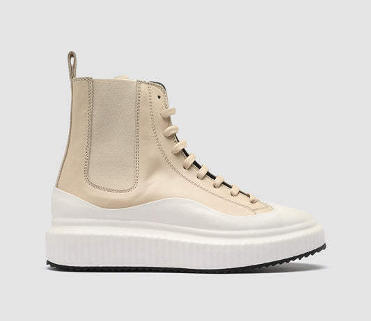 ARRAN/009 BUTTERO NAPPA CAMELIA/OAT MILK