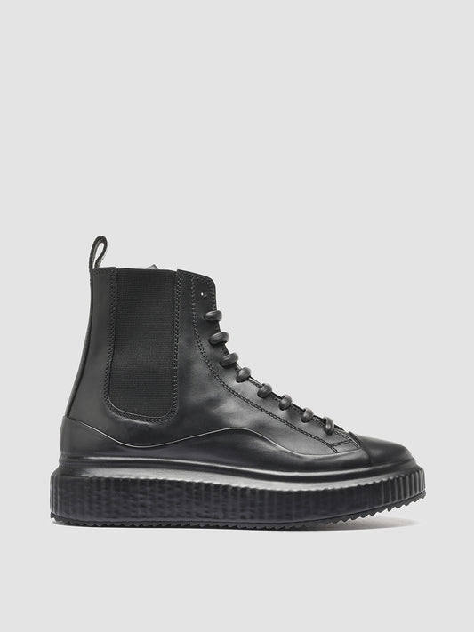 ARRAN/009 BUTTERO NAPPA NERO