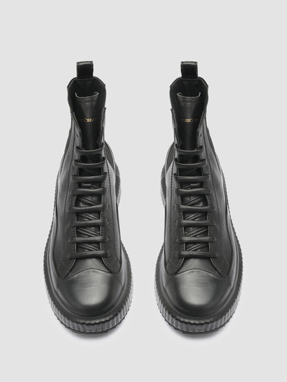 ARRAN/009 BUTTERO NAPPA NERO
