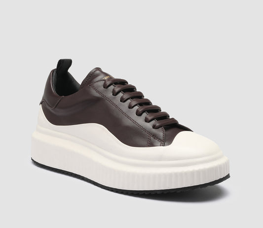 ARRAN/019 BUTTERO NAPPA CAMELIA/TRUFFLE