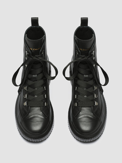 ARRAN/020 BUTTERO NAPPA NERO