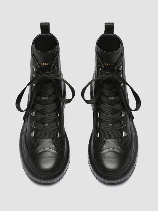 ARRAN/020 BUTTERO NAPPA NERO