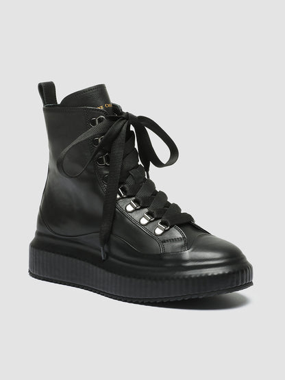 ARRAN/020 BUTTERO NAPPA NERO