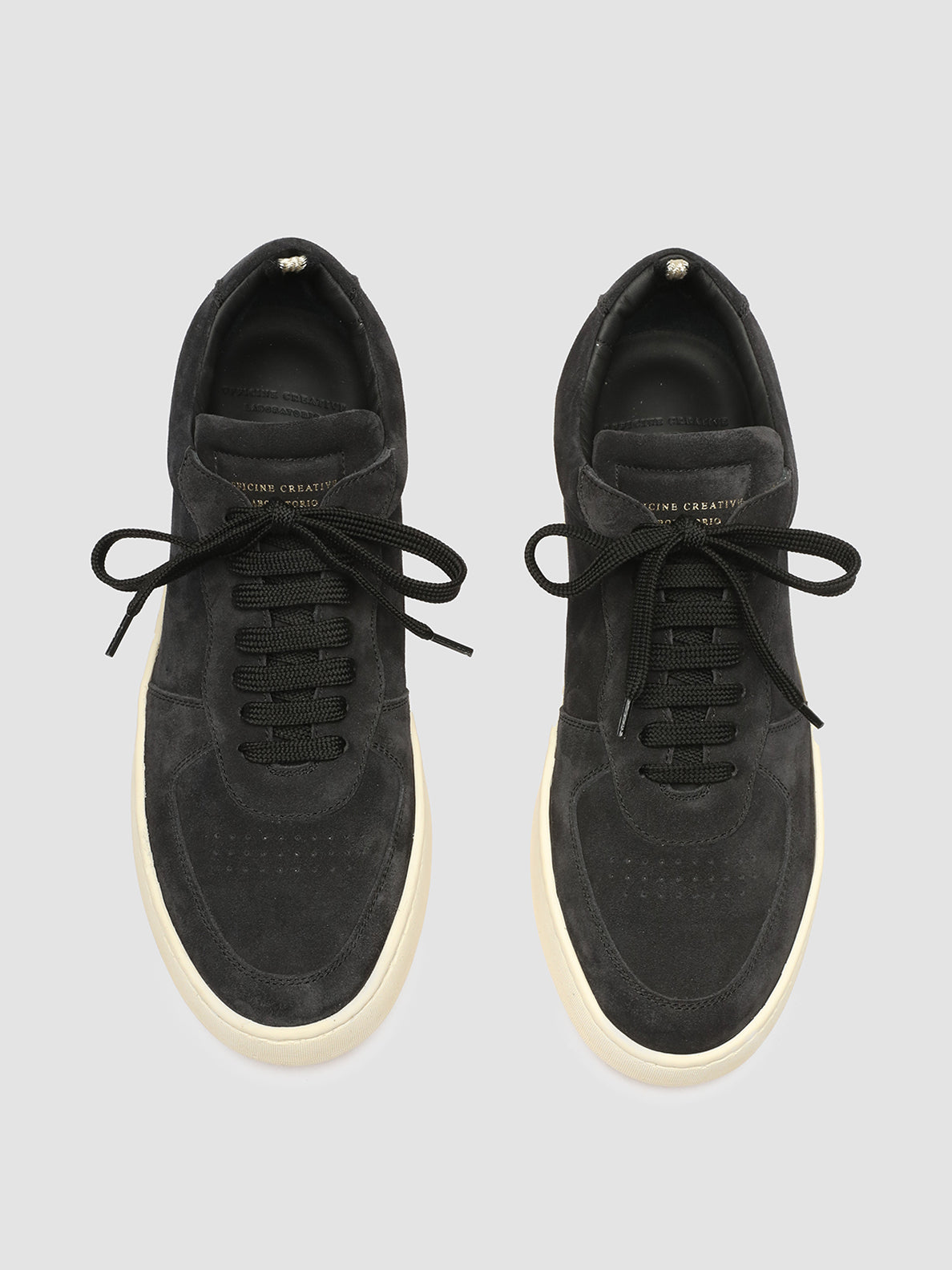 ASSET/001 L.CACHEMIRE OFF BLACK -  F.DO BLANC