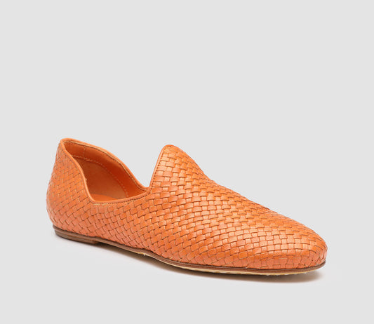 BESSIE/007 INTRECCIO GUANT AMBER
