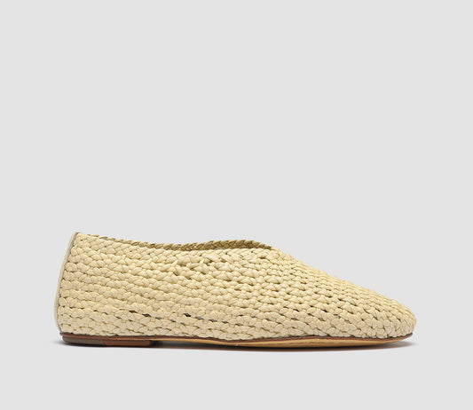 BESSIE/011 INTRECCIO NAPPA CREAM