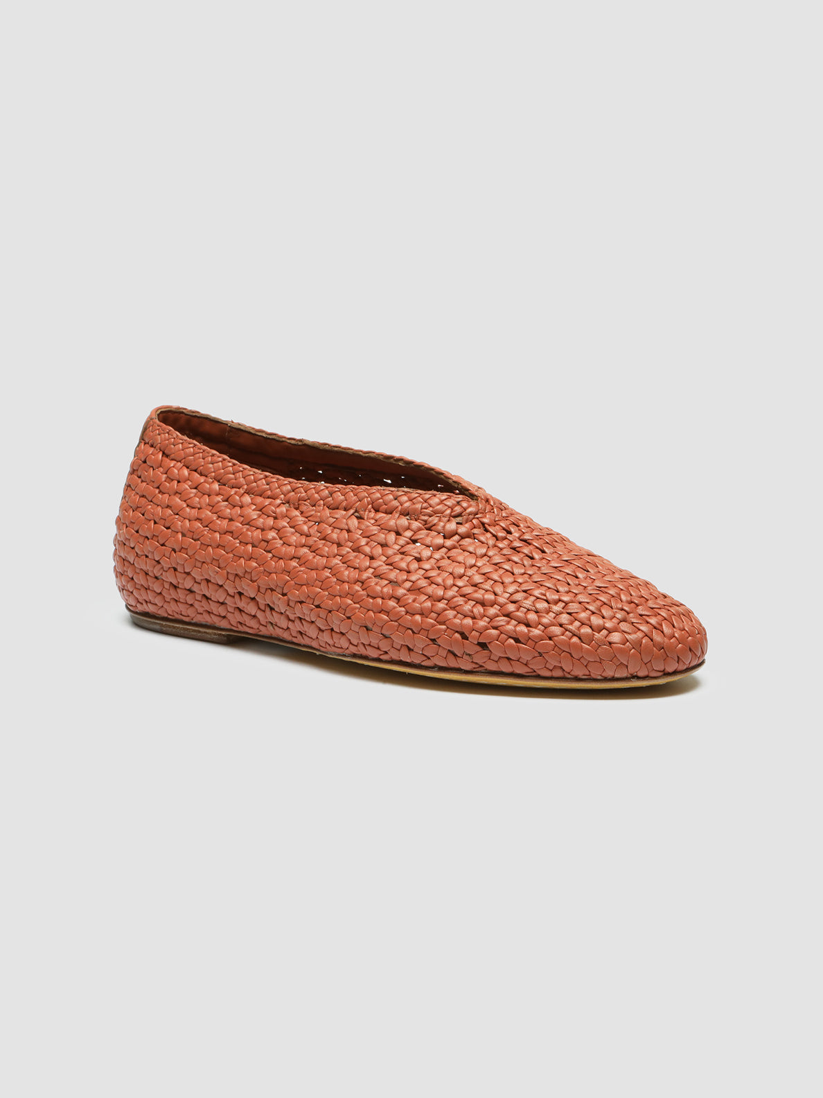 BESSIE/011 INTRECCIO NAPPA RUST ROSE