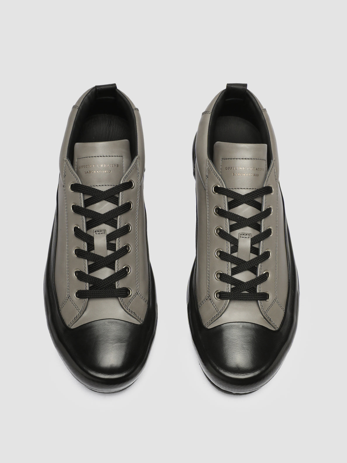 BLACKET/001 BUTTERO NAPPA LACE NERO/ANTRACITE