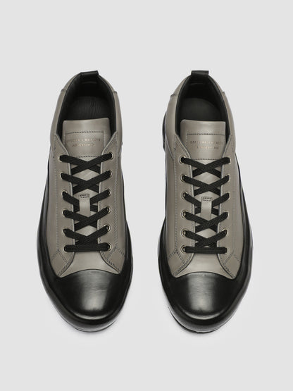 BLACKET/001 BUTTERO NAPPA LACE NERO/ANTRACITE