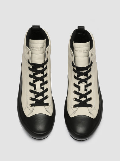 BLACKET/002 BUTTERO NAPPA - LACE NERO/NEBBIA
