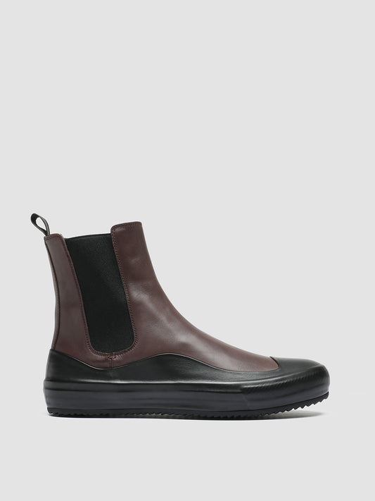 BLACKET/004 BUTTERO NAPPA NERO/TRUFFLE