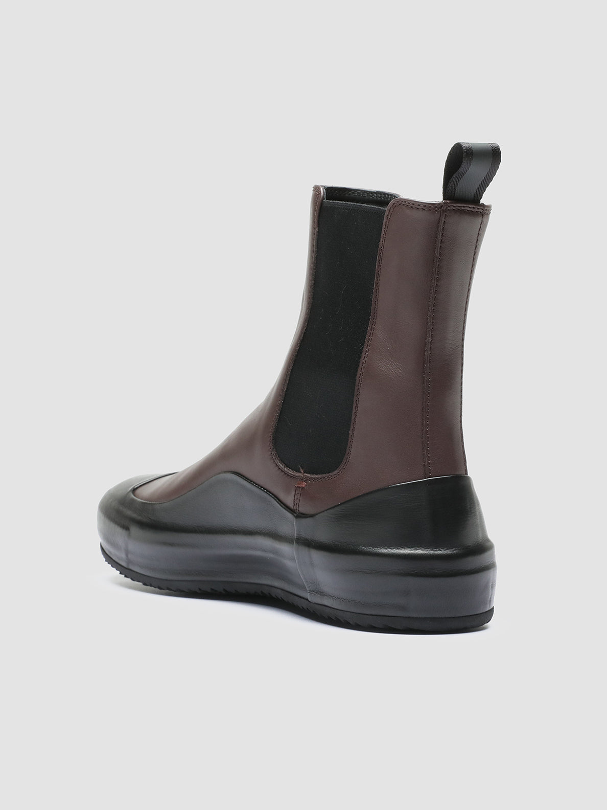 BLACKET/004 BUTTERO NAPPA NERO/TRUFFLE