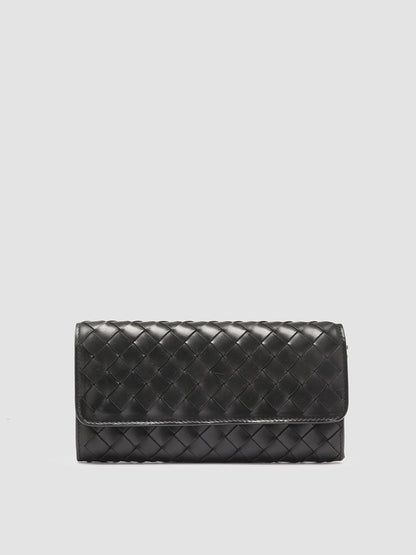 POCHE/109 BUTTERO INTRECCIO NERO