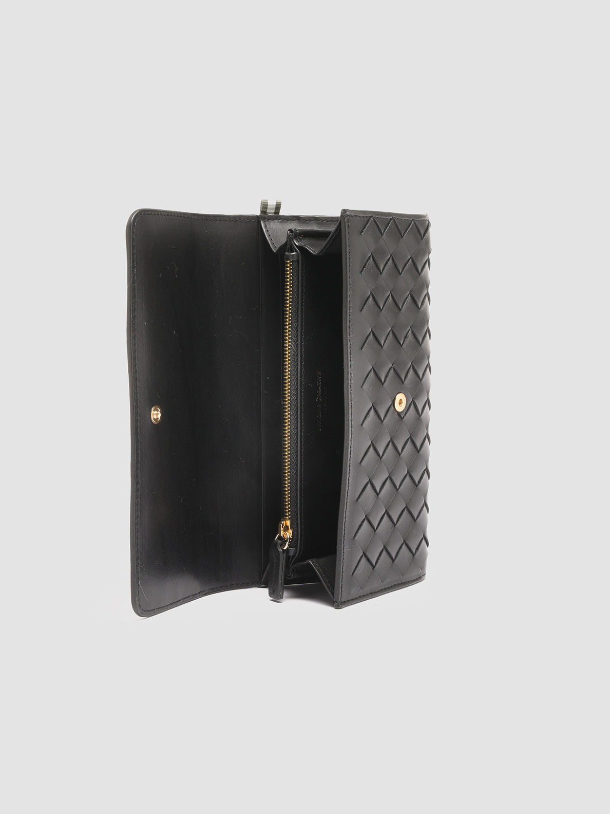 POCHE/109 BUTTERO INTRECCIO NERO