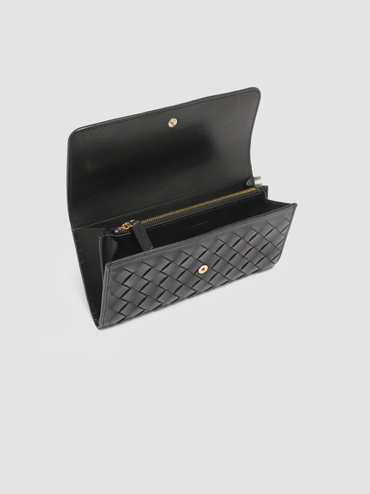 POCHE/109 BUTTERO INTRECCIO NERO